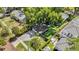 Bird's-eye view of a charming home with a well-manicured lawn, a cozy patio, and mature trees at 1217 Kenwood Ave, Winter Park, FL 32789