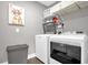 Well-organized laundry room with modern washer and dryer at 1217 Kenwood Ave, Winter Park, FL 32789