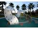 Modern outdoor play area with unique climbing structures, providing an adventurous and active space for children at 1428 Solana Cir, Davenport, FL 33897