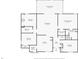 Detailed floor plan showcasing the layout of the home, including the bedrooms, bathrooms, living room, and kitchen at 189 Blackstone Creek Rd, Groveland, FL 34736