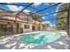 Enjoy the screened in pool in this home with a large deck perfect for entertaining guests at 2250 Blossomwood Dr, Oviedo, FL 32765