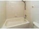 This bathroom features a tub and shower combination at 2337 Bexley Pl, Casselberry, FL 32707