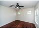Bedroom with two windows and a ceiling fan at 2337 Bexley Pl, Casselberry, FL 32707