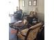 Comfortable living room with lots of seating at 310 W Lake Ave, Auburndale, FL 33823