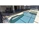 Sparkling pool with built-in steps and -safety fence, surrounded by a spacious patio area perfect for relaxation at 844 Suffolk Pl, Davenport, FL 33896
