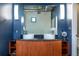 Bathroom with double sinks and vanity at 10 N Summerlin Ave # 14, Orlando, FL 32801