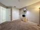 Bedroom with carpet, closet, tv and decor lighting at 12938 Maribou Cir, Orlando, FL 32828