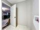 Entryway to the garage with tiled flooring and view of garage space at 12938 Maribou Cir, Orlando, FL 32828