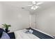 Bright bedroom with comfortable bedding, ceiling fan, and neutral decor at 1358 Brookebridge Dr, Orlando, FL 32825