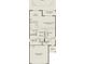 Detailed floor plan showcasing the open concept kitchen and gathering room on the main level at 15971 Sandy Cliffs Dr, Clermont, FL 34714