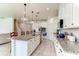 Large kitchen with a granite island, stainless appliances and pendant lighting at 2149 Tudor Rose Dr, Sanford, FL 32773
