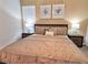 Comfortable bedroom showcasing a well-made bed, neutral colors, and soft lighting for a relaxing ambiance at 2665 Petition Ln, Kissimmee, FL 34746