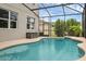 Relax in this screened-in pool with sunny patio, smooth decking, and well maintained tile at 3472 Gretchen Dr, Ocoee, FL 34761