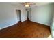 Spacious bedroom with ceiling fan, hardwood floors, closet and ample natural light at 714 Springdale Rd, Orlando, FL 32804
