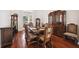 Elegant dining room showcasing hardwood floors and ornate furniture, perfect for formal gatherings at 748 Mills Estate Pl, Chuluota, FL 32766