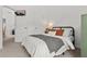 Bedroom with carpet, dark bed, and view into another room at 923 Colie Aly, Winter Garden, FL 34787