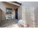 Charming home entrance with seating area and a view of flowers, creating an inviting curb appeal at 940 Douglas Ave # 159, Altamonte Springs, FL 32714