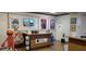 Ticket sales area features posters, screens and brochures to help with planning your trip at 109 Cambria Ave, Davenport, FL 33897