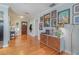 Inviting foyer featuring hardwood floors and stylish decor at 1219 Oakley St, Orlando, FL 32806