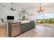 Kitchen with stainless steel appliances and a great view of the outdoors at 1315 Vista Del Lago Blvd, Dundee, FL 33838