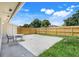 A large, concrete patio and fenced backyard offers outdoor enjoyment and privacy at 1920 Dardanelle Dr, Orlando, FL 32808