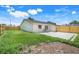 Spacious fenced backyard with a concrete patio and lush green grass at 1920 Dardanelle Dr, Orlando, FL 32808