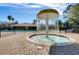 Community splash pad featuring a fountain and brick paver surround at 2085 Stone Cross Cir, Orlando, FL 32828