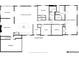 Detailed floor plan showcasing layout of rooms, including bedrooms, bathrooms, kitchen, and garage at 2350 Derbyshire Rd, Maitland, FL 32751