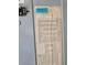 Detailed view of the electrical panel's wiring diagram, facilitating easy understanding and maintenance at 306 Aylesbury Ct, Kissimmee, FL 34758