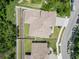 Aerial view of home showing roof, backyard, and proximity to surrounding properties at 523 Sanctuary Golf Pl, Apopka, FL 32712