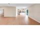Open floor plan featuring living room, dining area, and kitchen at 6720 Midland Drive, St Cloud, FL 34771