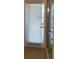Bathroom featuring a glass shower enclosure and sliding glass doors leading to the outside at 13157 Paloma Dr, Orlando, FL 32837