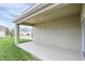The covered patio provides an outdoor living space at 11139 Cyrilla Woods Dr, Orlando, FL 32832