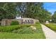 Stone monument sign for the Lakes of Windermere community at 12868 Holdenbury Ln, Windermere, FL 34786