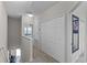 Upstairs hallway with carpet flooring and closet space at 14242 Desert Haven St # Ge, Windermere, FL 34786