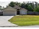 Inviting single-story home featuring a well-maintained lawn and attached two-car garage at 1436 Swan Ct, Kissimmee, FL 34759