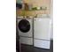 Laundry room equipped with modern washer and dryer at 1436 Swan Ct, Kissimmee, FL 34759
