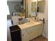 Bathroom featuring a vanity with sink, mirror, and toilet stall in the back at 2480 Tahoe Cir # 2480, Winter Park, FL 32792