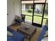 Relaxing screened porch with comfortable seating and view of the landscaped yard at 2480 Tahoe Cir # 2480, Winter Park, FL 32792