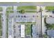 Overhead shot highlighting the building layout, ample parking, and landscaping within a well-organized apartment community at 2791 L B Mcleod Rd # C, Orlando, FL 32805