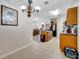 Bright kitchen featuring tile flooring, ample countertop space and stainless steel dishwasher at 2820 Oakwater Dr # 2820, Kissimmee, FL 34747