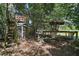 Backyard featuring custom structures and access to the water at 42108 Pine Valley Dr, Paisley, FL 32767
