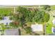 Aerial view of a community park featuring a basketball court and playground at 4529 Orchard Grove Rd, St Cloud, FL 34772