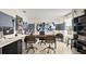 Bright office space with a large desk, comfortable seating, and contemporary decor at 4693 Golden Knight Blvd, Kissimmee, FL 34746