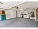 Spacious garage with laundry area and plenty of storage at 5057 Maui Cir # 15, Orlando, FL 32808