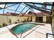 Enclosed patio pool with brick trim providing a secluded and private outdoor space perfect for entertaining and relaxation at 5057 Maui Cir # 15, Orlando, FL 32808
