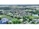 Expansive aerial shot of a residential community with well-manicured golf course scenery at 519 Cadiz Dr, Davenport, FL 33837