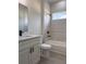 Bathroom featuring a white vanity, a white toilet, and a shower/tub combination at 6516 Sw 149 Th Lane Rd, Ocala, FL 34473