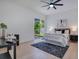 Bright main bedroom with access to the backyard at 912 Pickfair Ter, Lake Mary, FL 32746