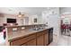 Traditional kitchen featuring stainless steel sink and appliances with lots of cabinet space at 148 Miro Dr, Davenport, FL 33837